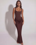 Eleonora | Brown Maxi Gown