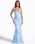 Celeste | Baby Blue Maxi Gown