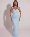 Eleonora | Baby Blue Maxi Gown