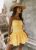 Anya | Ruffle Mini Dress