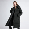 Gina™ - Classic Hooded Long Puffer Coat