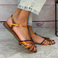 FLAT T-STRAP SANDAL