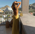 Xynara ™ | Elegant off-the-shoulder dress with lacing