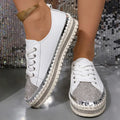 Crissa™ | Rhinestone Orthopedic Sneakers