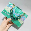 Camila Acrylic Chain Box Purse