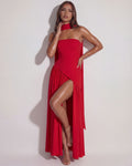 Serena | Red Maxi Gown