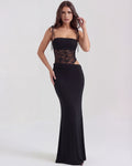 Valeria | Black Maxi Dress
