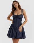 Luna | Champagne Mini Dress III