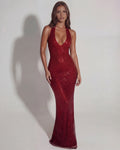 Aurea | Red Maxi Dress