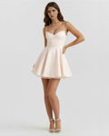 Selene | Champagne Mini Gown IV