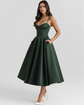 Selene | Champagne Midi Gown III