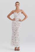 EVANGELINE - EMBROIDERED MAXI