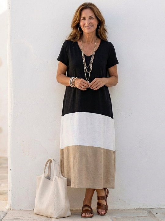 Midi dress, front view