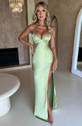 Natalie - Satin Maxi Dress